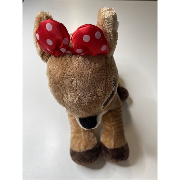 Build A Bear Reindeer Plush Clarice Girl Christmas Holiday 15" Soft Toy BABW - Picture 3 of 4